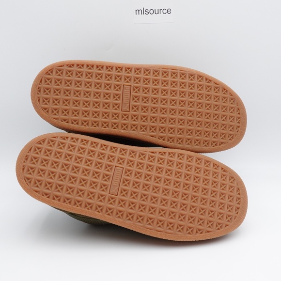 NEW Women's PUMA Suede XL Sneakers 397648-16 Wild Willow/Sugared Almond - Picture 5 of 13